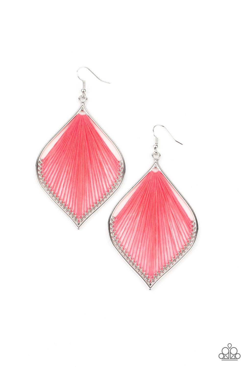 Paparazzi Accessories: String Theory - Pink Earring