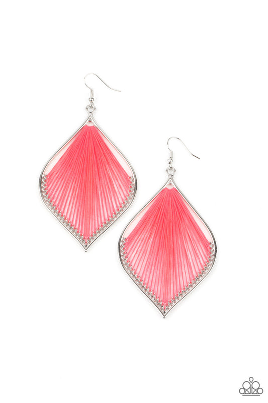 Paparazzi Accessories: String Theory - Pink Earring