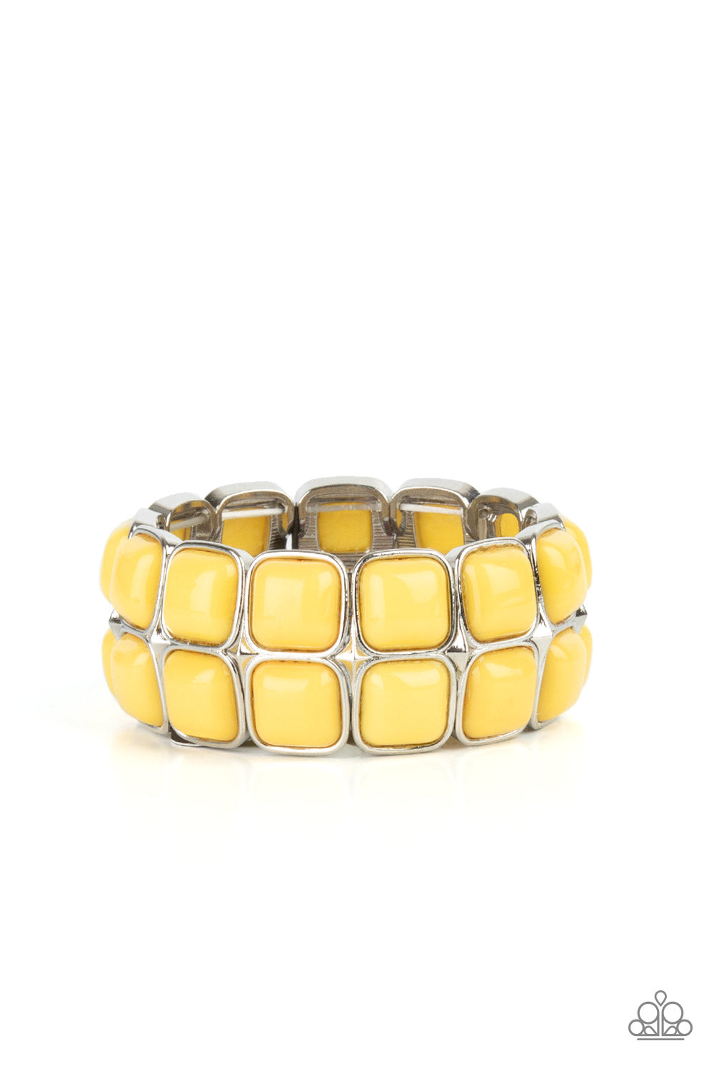 Paparazzi Accessories: Double The DIVA-ttitude - Yellow