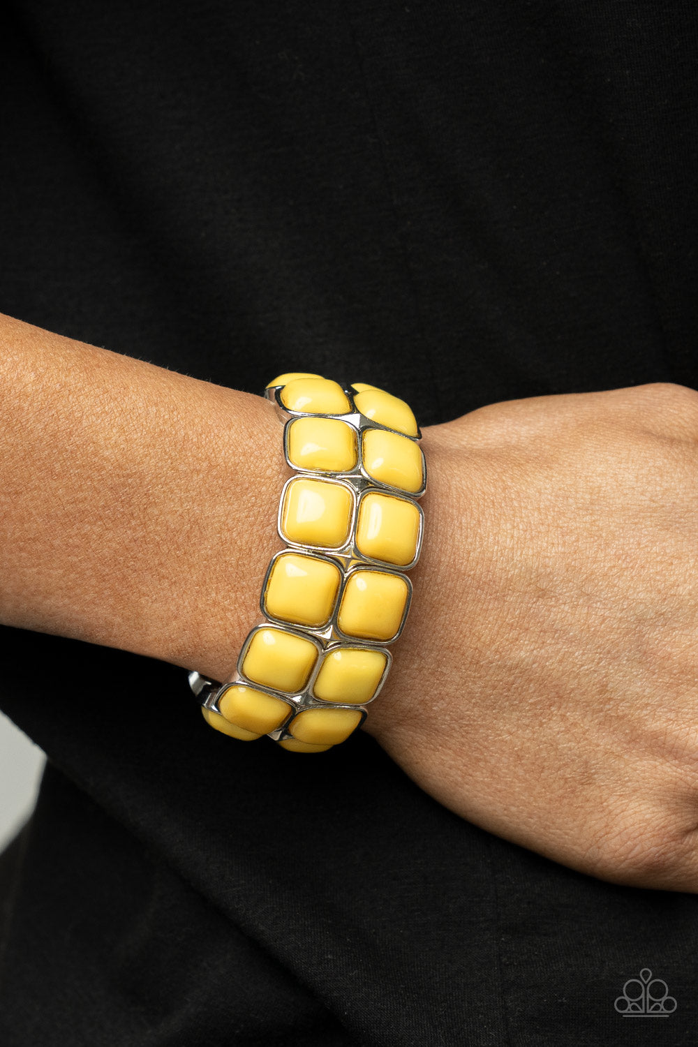 Paparazzi Accessories: Double The DIVA-ttitude - Yellow