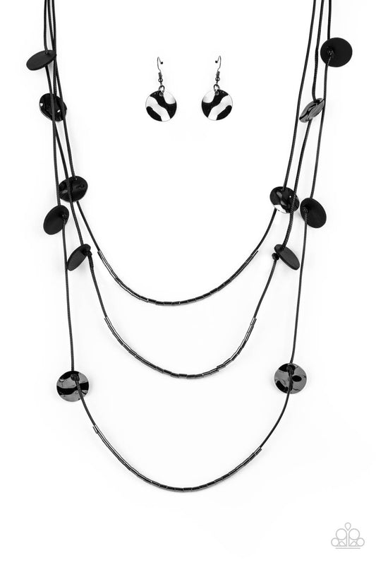 Paparazzi Accessories: Alluring Luxe - Black Necklace