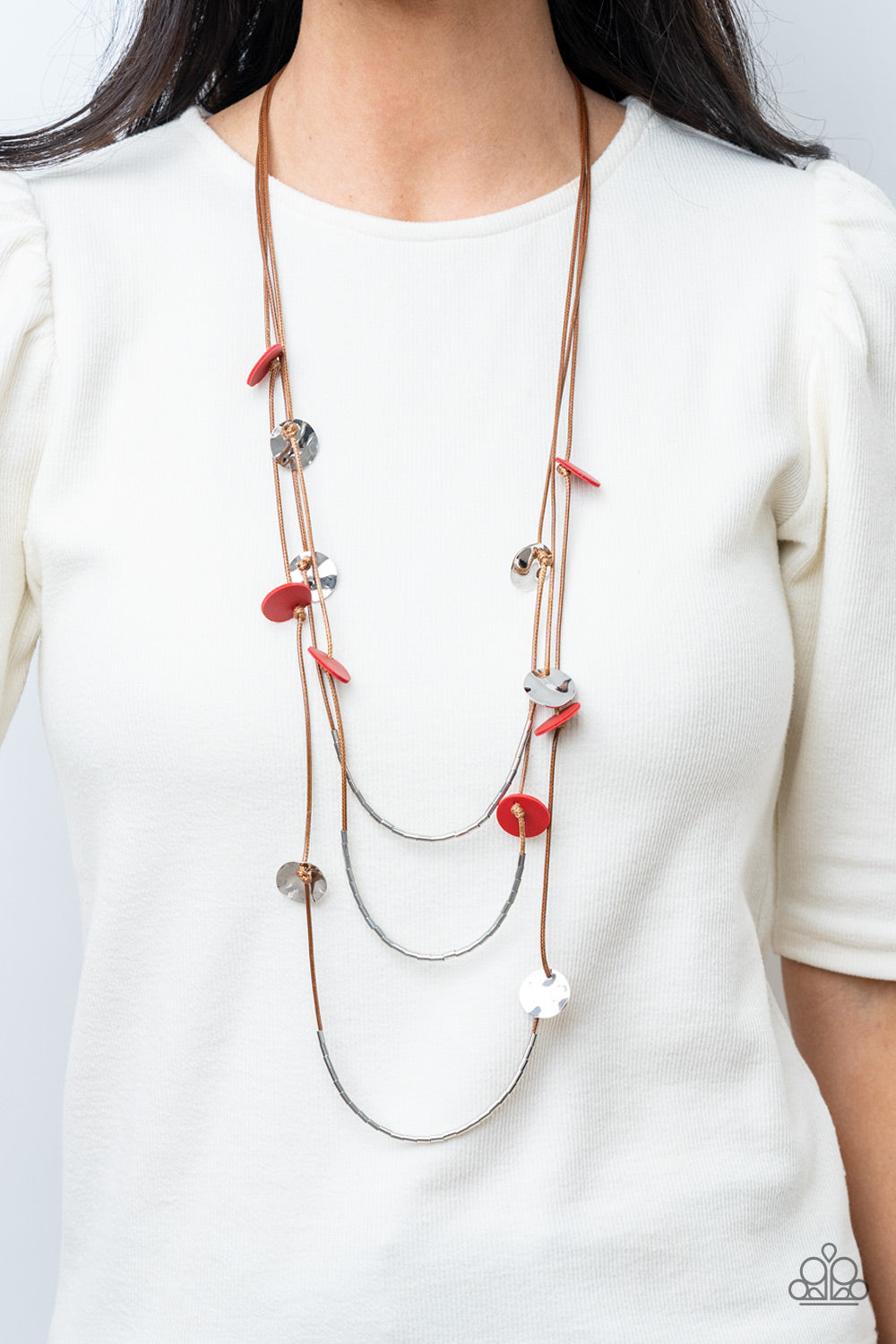 Paparazzi Accessories: Alluring Luxe - Red Necklace