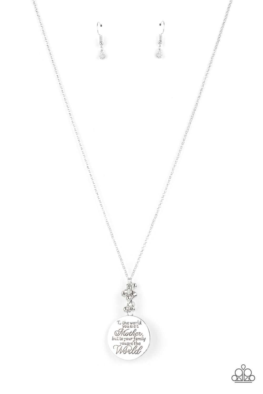 Paparazzi Accessories:Maternal Blessings - White Necklace