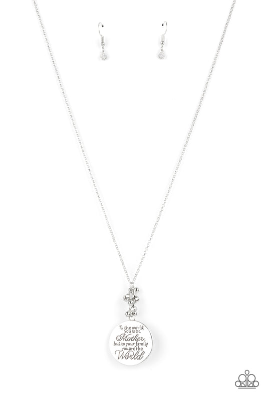 Paparazzi Accessories:Maternal Blessings - White Necklace