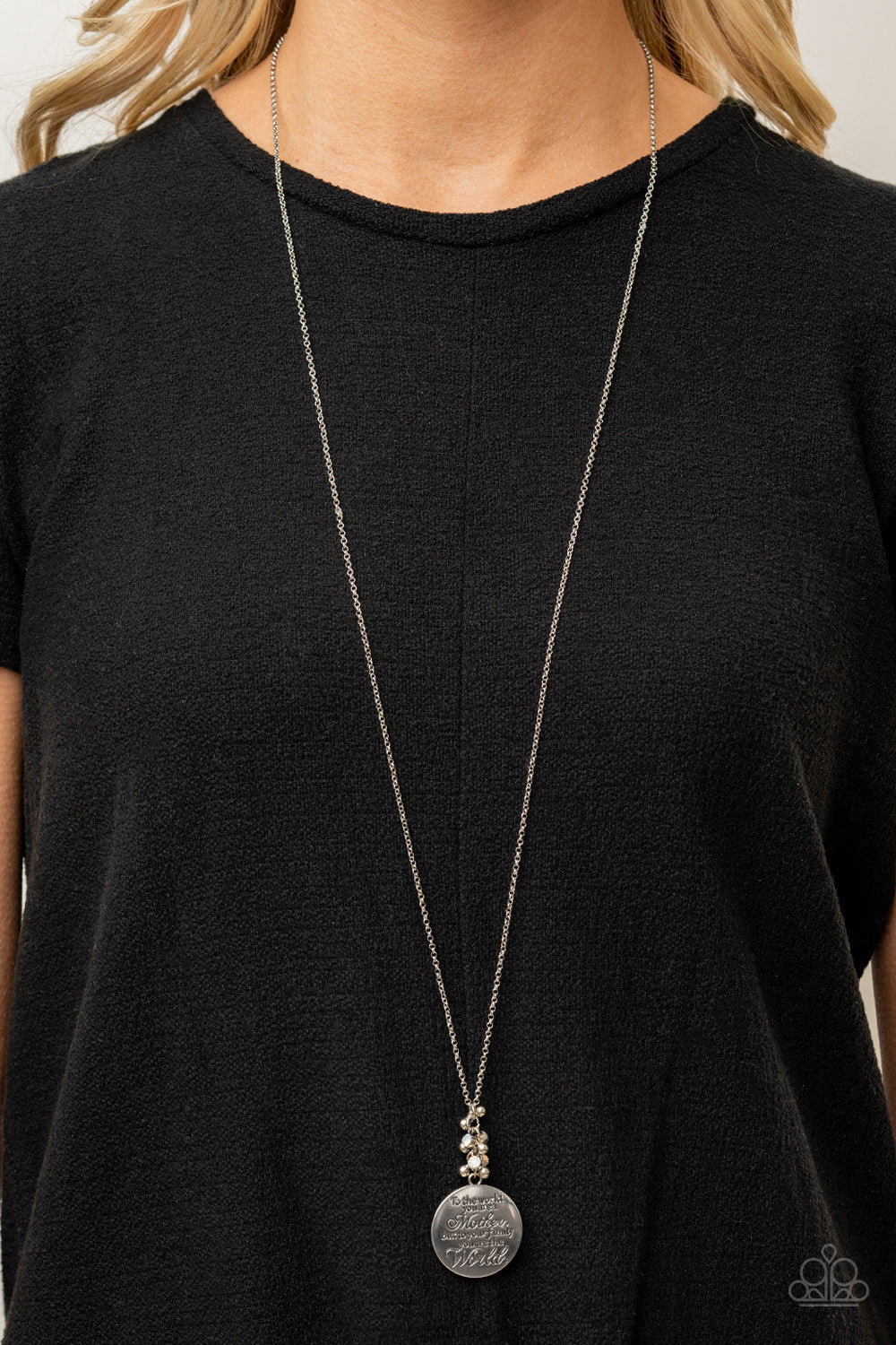 Paparazzi Accessories:Maternal Blessings - White Necklace