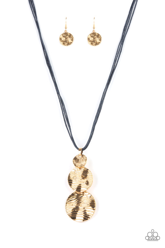 Paparazzi Accessories: Circulating Shimmer - Blue Necklace