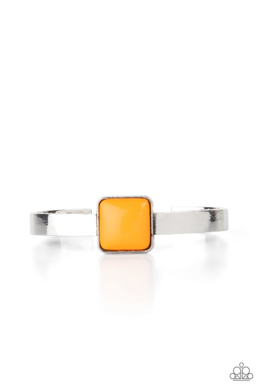 Paparazzi Accessories: Prismatically Poppin - Orange Bracelet