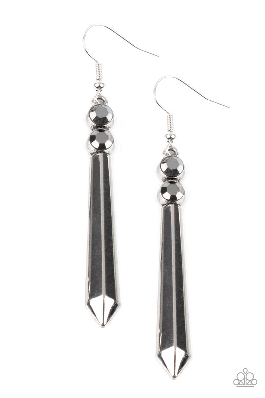 Paparazzi Accessories: Sparkle Stream - Silver Earring