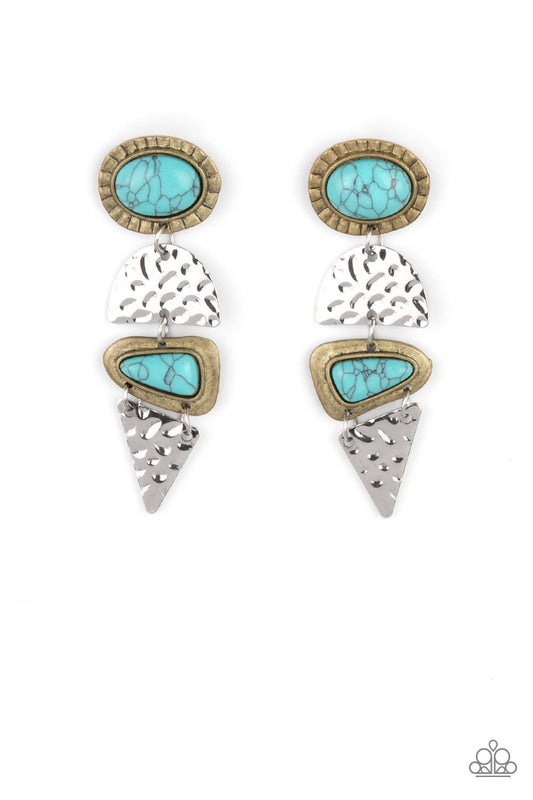 Paparazzi Accessories: Earthy Extravagance - Multi Earring