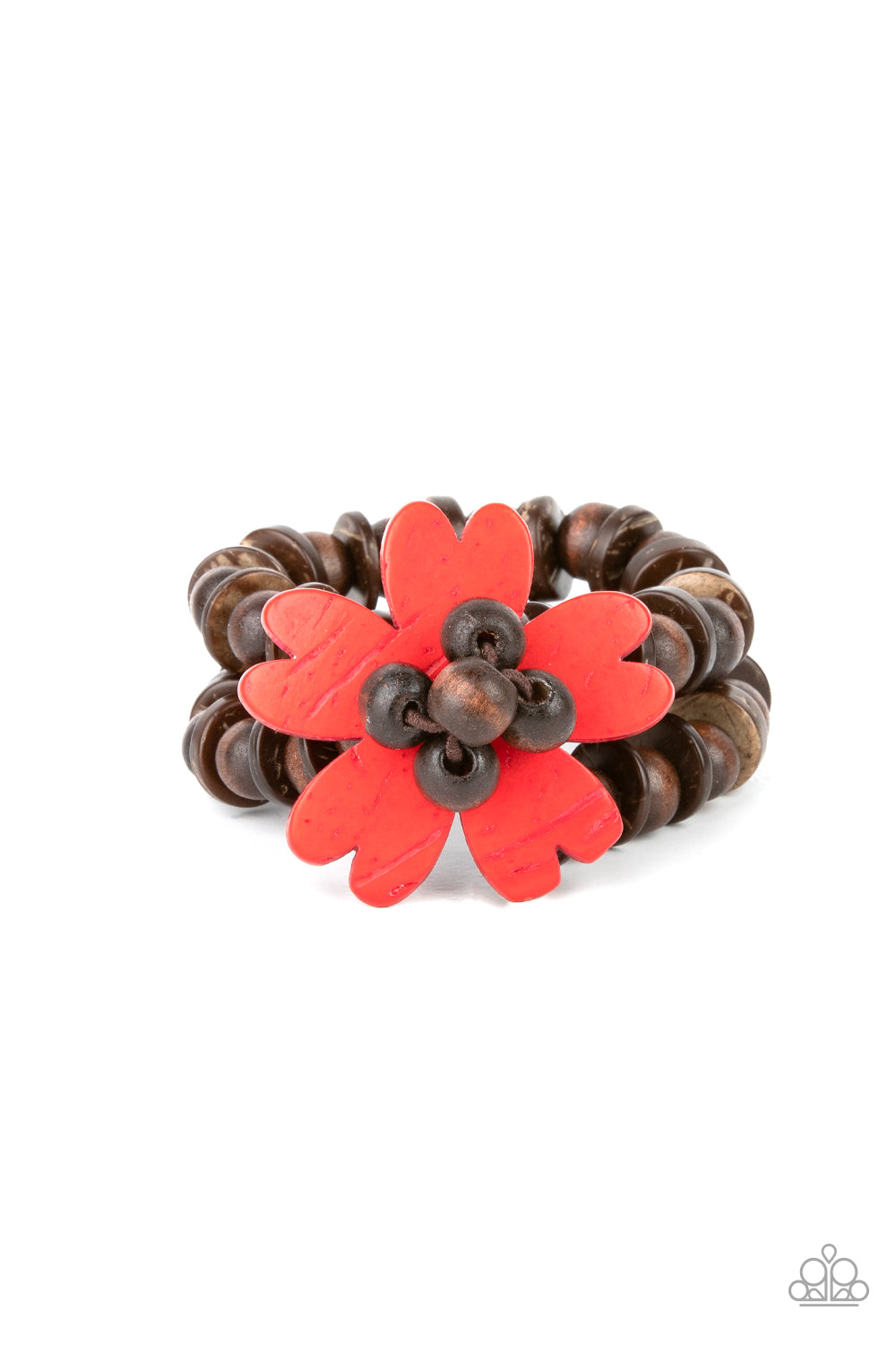 Paparazzi Accessories: Tropical Flavor - Red Bracelet