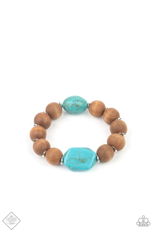 Paparazzi Accessories: Abundantly Artisan - Blue Bracelet