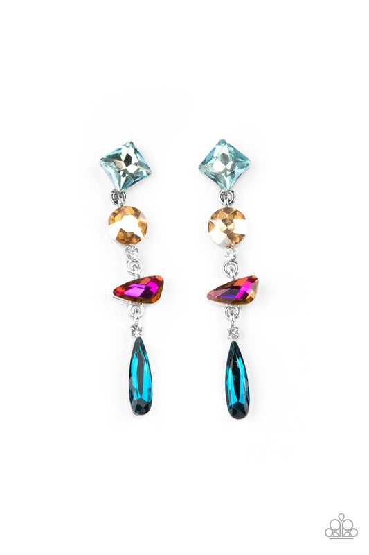 Paparazzi Accessories: Rock Candy Elegance - Multi Earring