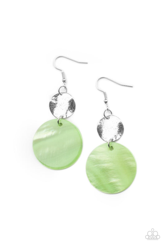 Paparazzi Accessories: Opulently Oasis - Green Earring