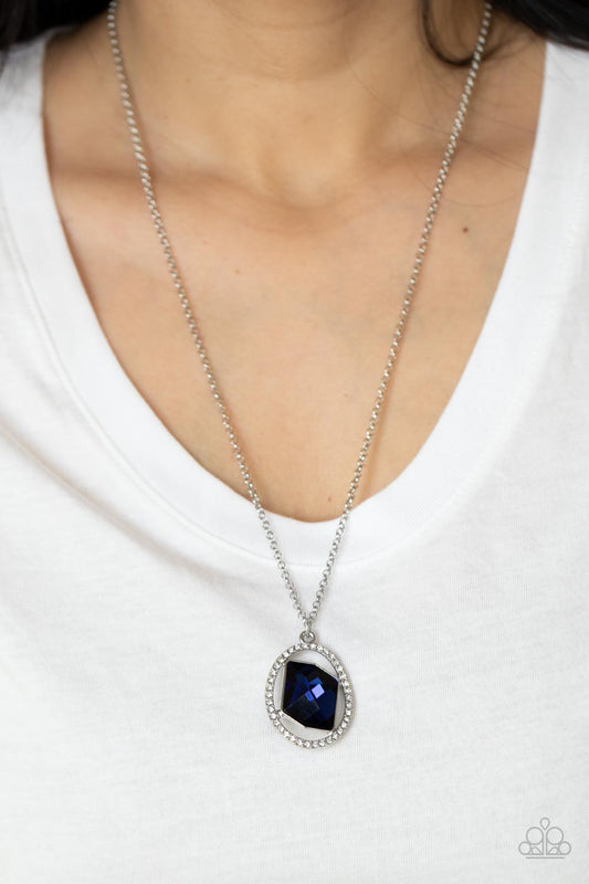 Paparazzi Accessories: Undiluted Dazzle - Blue Necklace