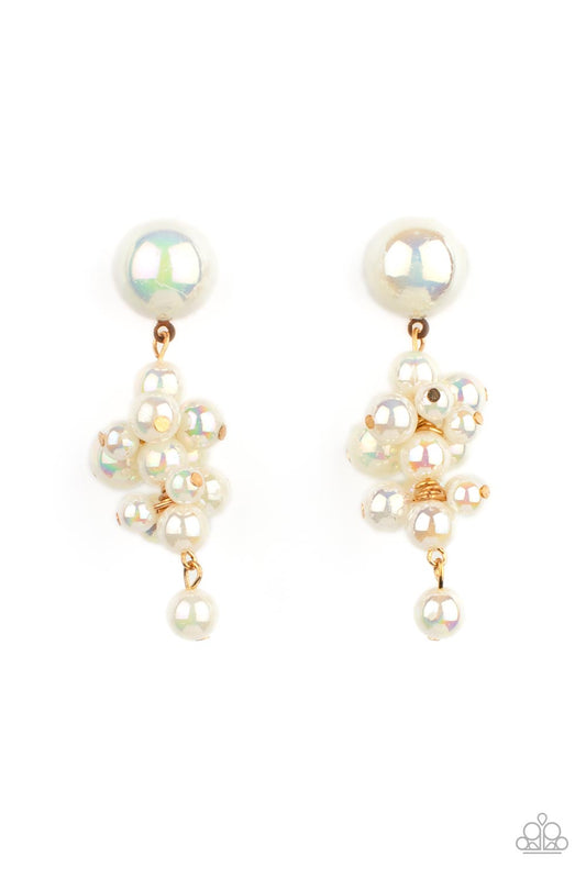 Paparazzi Accessories: Don't Rock The YACHT - Gold Earring