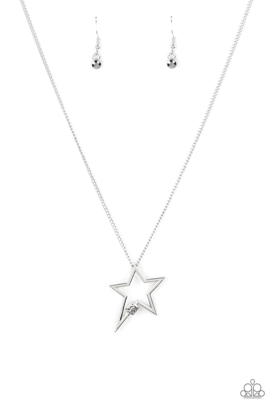 Paparazzi Accessories: Light Up The Sky - Silver Necklace