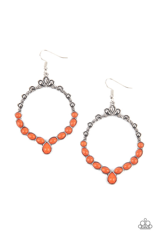 Paparazzi Accessories: Thai Treasures - Orange Earrings