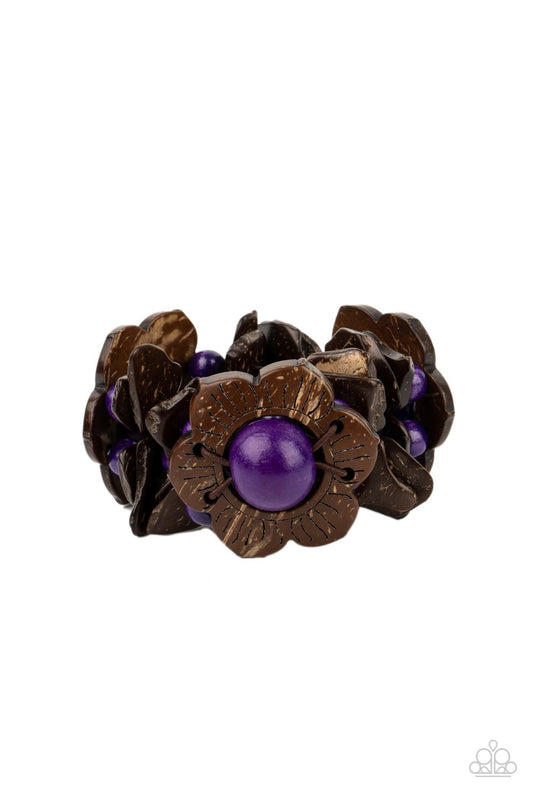Paparazzi Accessories: Mediterranean Mangrove - Purple Bracelet