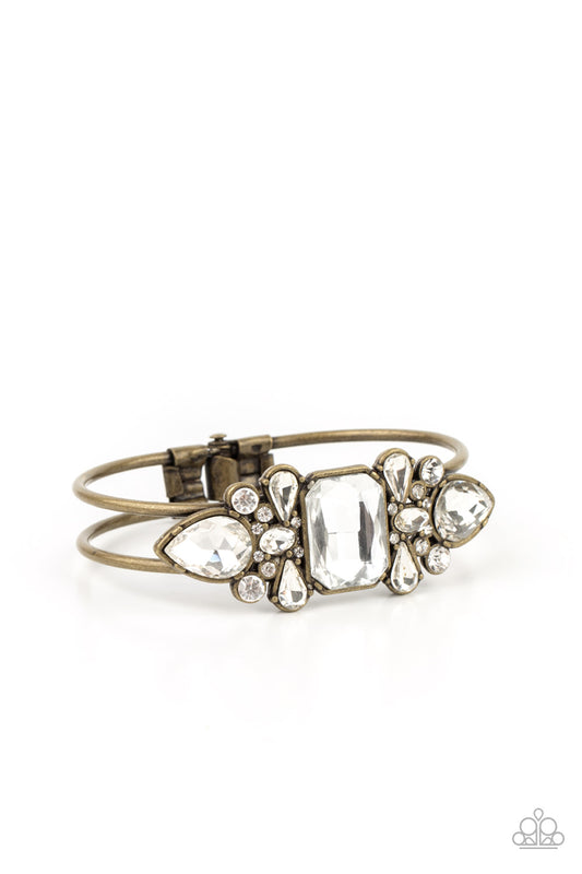 Paparazzi Accessories: Call Me Old-Fashioned - Brass Bracelet