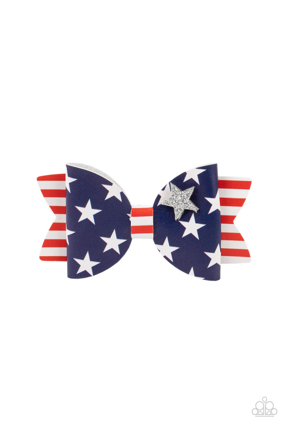 Paparazzi Accessories: Red, White, and Bows - Multi Hair Clip