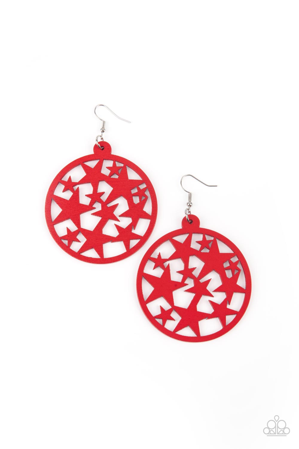 Paparazzi Accessories: Cosmic Paradise - Red Earring