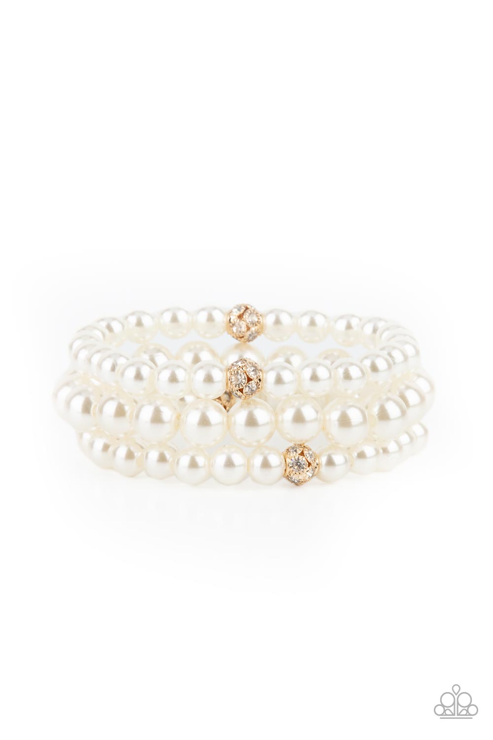 Paparazzi Accessories: Here Comes The Heiress - Gold Bracelet