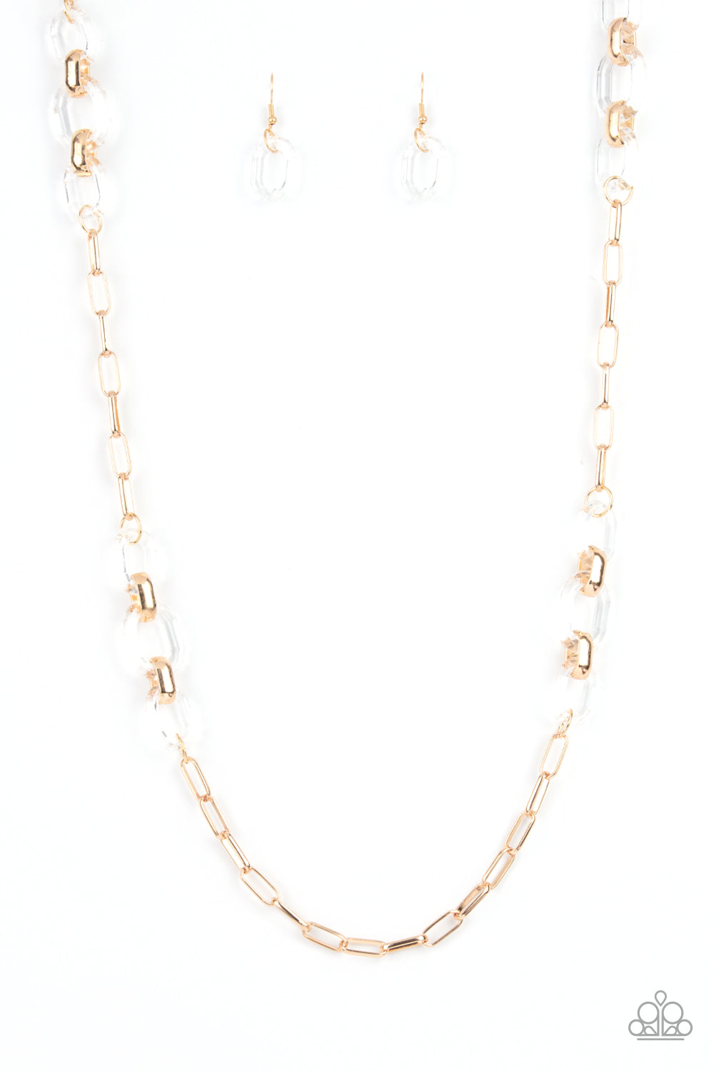 Paparazzi Accessories: Have I Made Myself Clear? - Gold Necklace