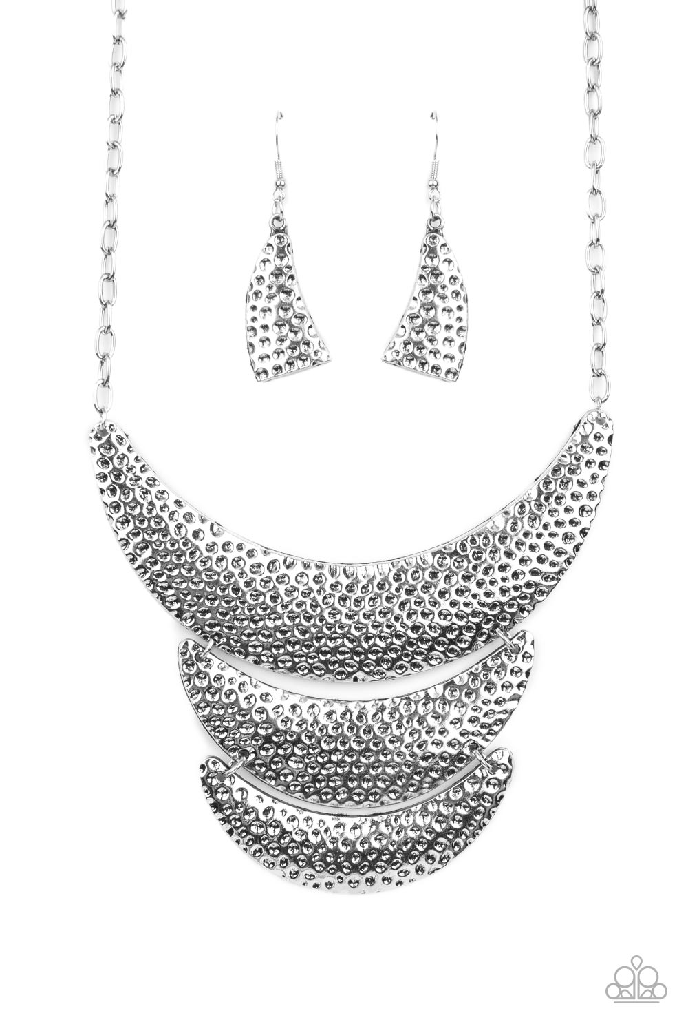 Paparazzi Accessories: Moonwalk Magic - Silver Necklace
