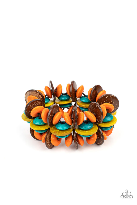 Paparazzi Accessories: Caribbean Canopy - Multi Bracelet