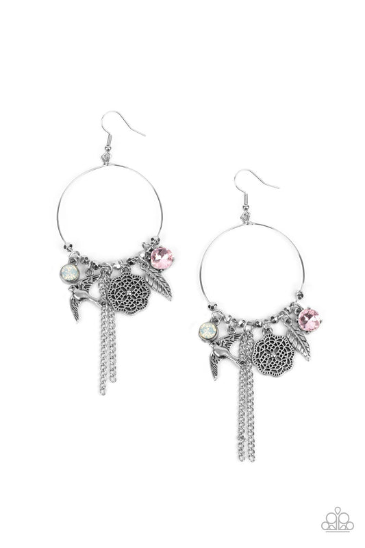 Paparazzi Accessories: TWEET Dreams - Pink Earring
