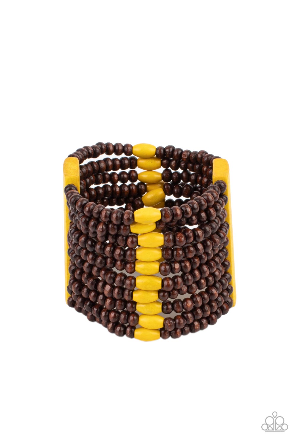 Paparazzi Accessories: Tropical Trendsetter - Yellow Bracelet