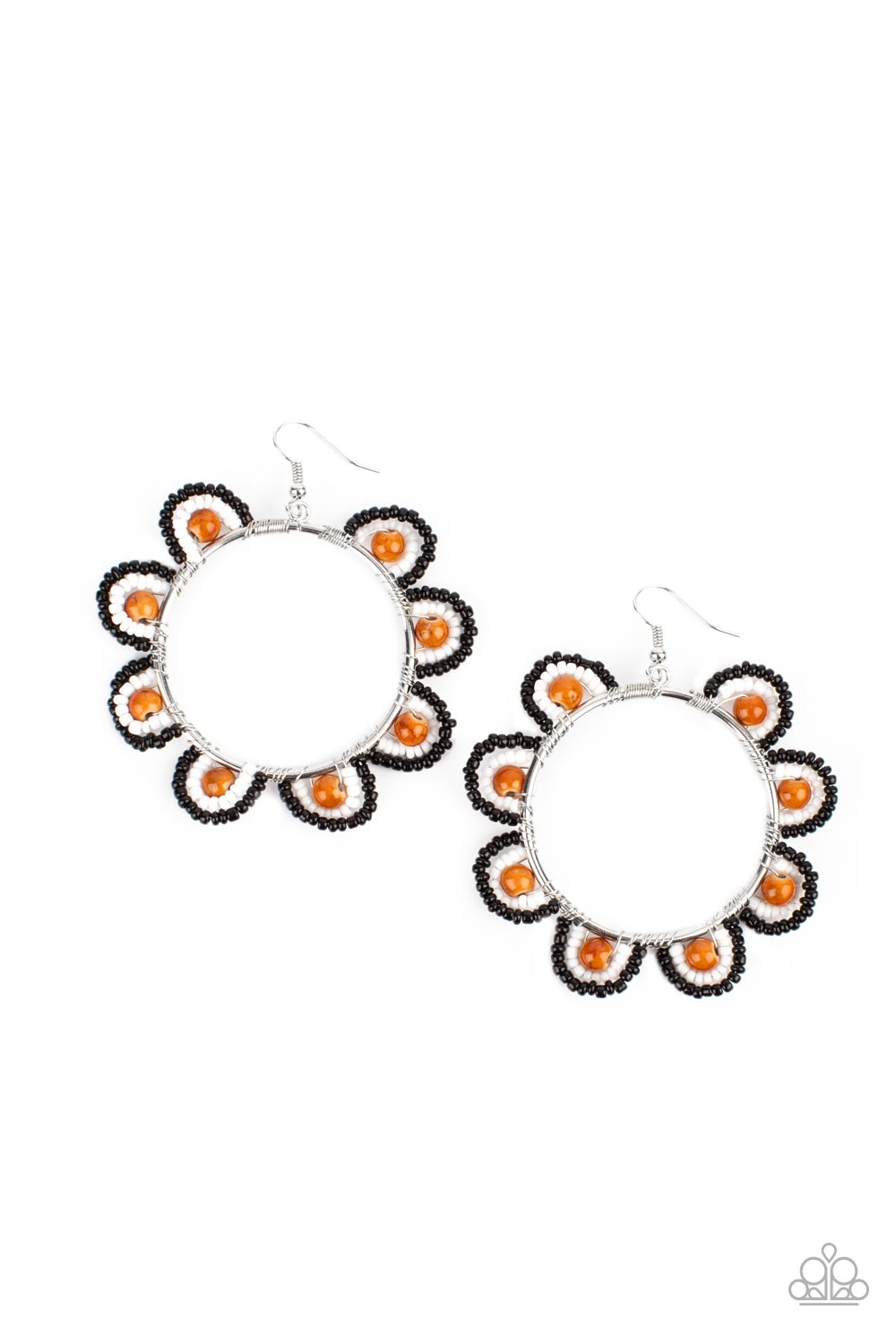 Paparazzi Accessories: Groovy Gardens - Brown Earring