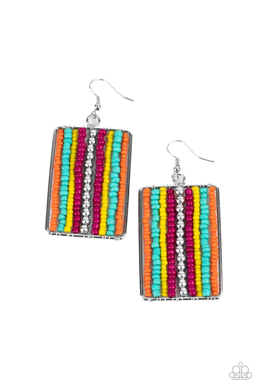 Paparazzi Accessories: Beadwork Wonder - Multi Earring