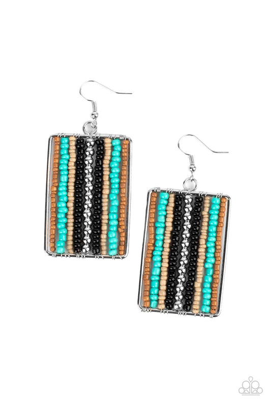 Paparazzi Accessories: Beadwork Wonder - Black Earring