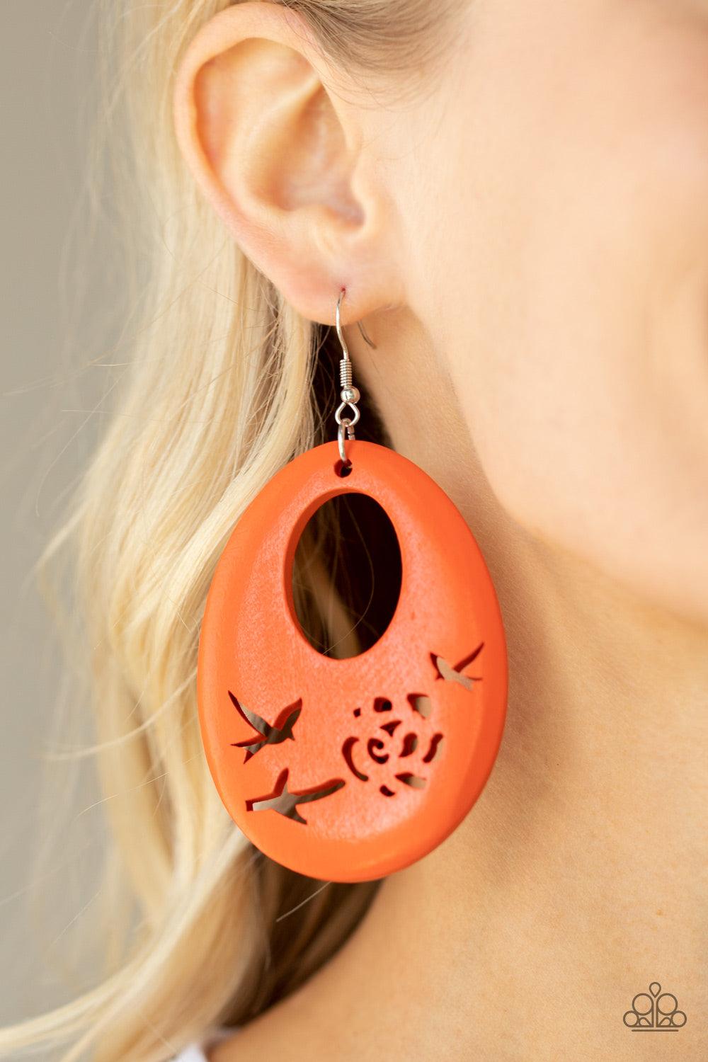 Paparazzi Accessories: Home TWEET Home - Orange Earring