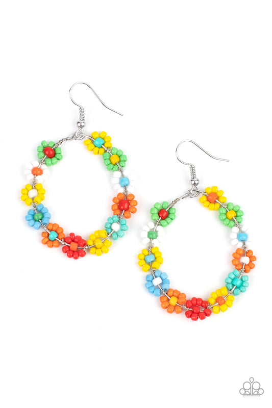 Paparazzi Accessories: Festively Flower Child - Multi Earring