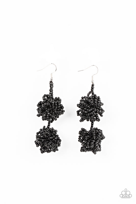 Paparazzi Accessories: Celestial Collision - Black Earring