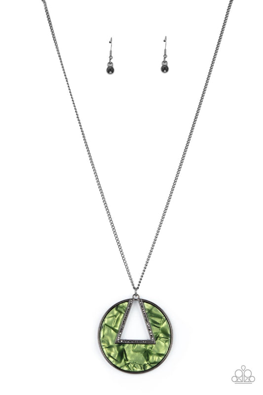 Paparazzi Accessories: Chromatic Couture - Green Necklace