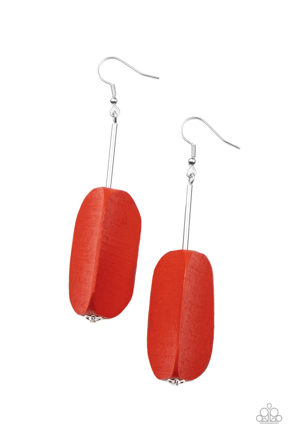 Paparazzi Accessories: Tamarack Trail - Red Earring