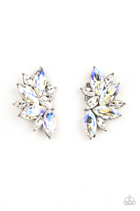 Paparazzi Accessories:Instant Iridescence - White Earring