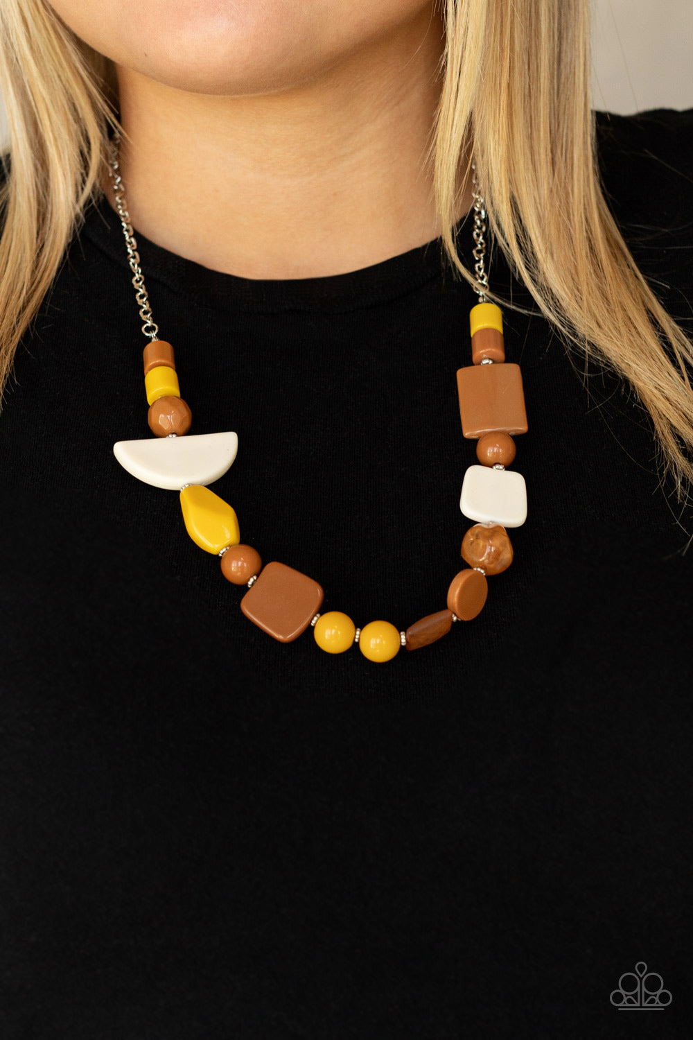 Paparazzi Accessories: Tranquil Trendsetter - Yellow Necklace