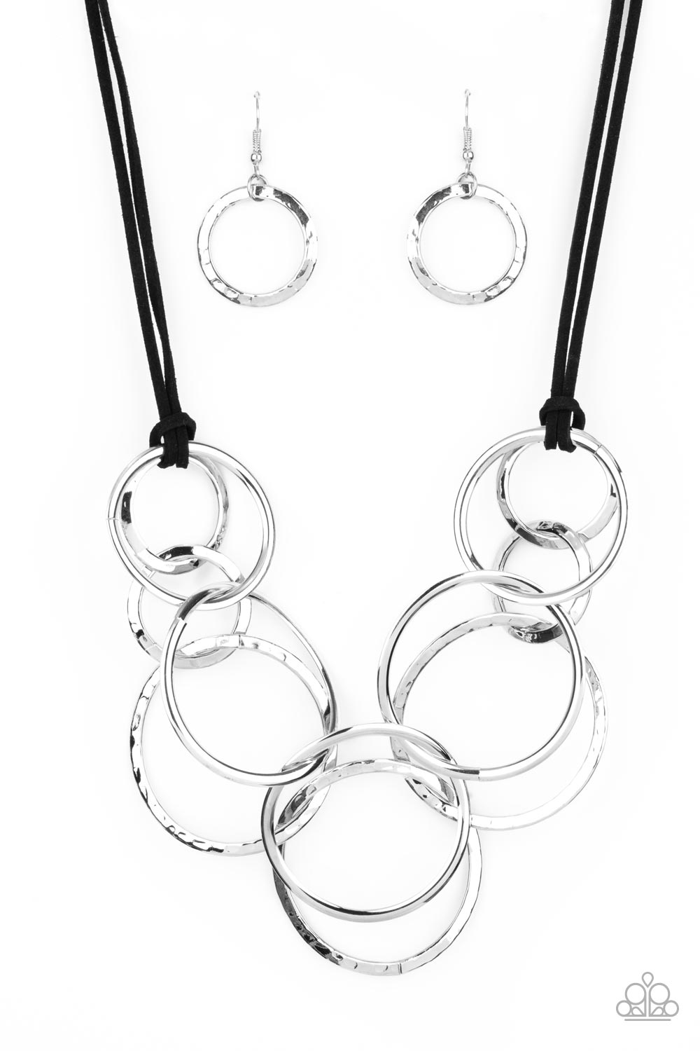 Paparazzi Accessories: Spiraling Out of COUTURE - Silver Necklace