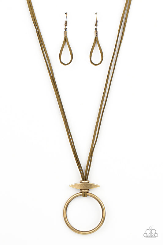Paparazzi Accessories: Noticeably Nomad - Green Necklace