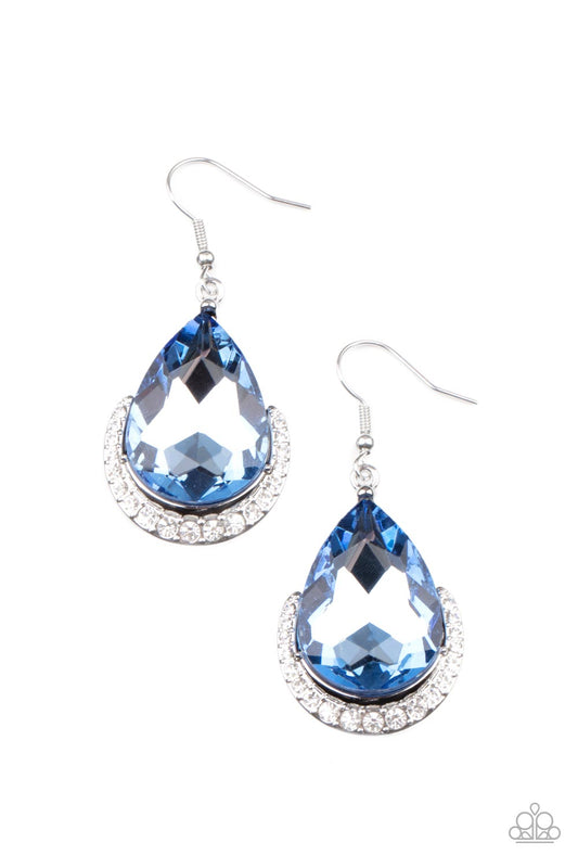 Paparazzi Accessories: Mega Marvelous - Blue Earring