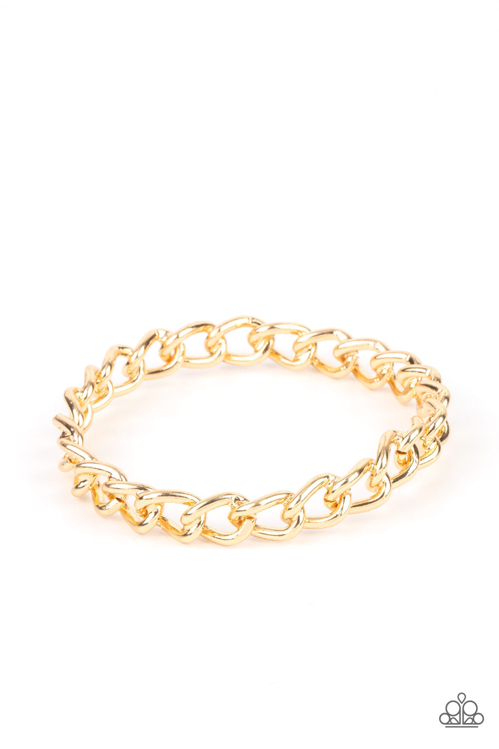 Paparazzi Accessories: Rebel Radar - Gold Bracelet