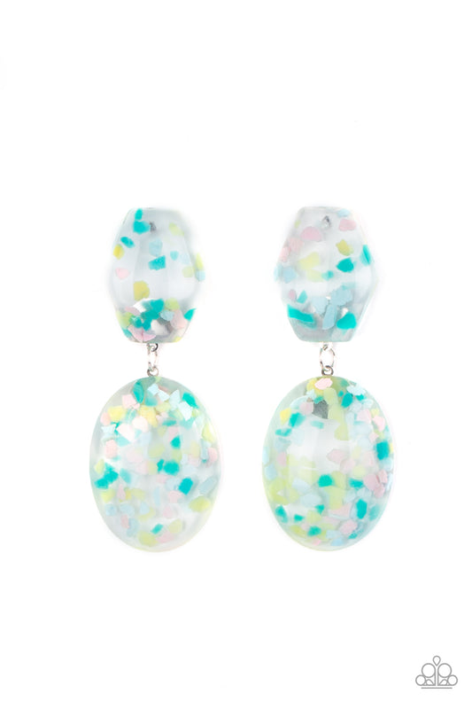 Paparazzi Accessories: Flaky Fashion - Multi Earring