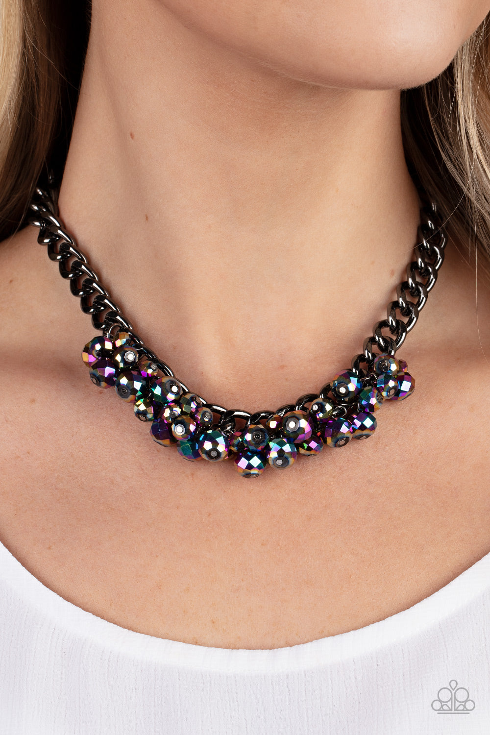 Paparazzi Accessories: Galactic Knockout - Multi Necklace