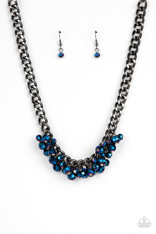 Paparazzi Accessories: Galactic Knockout - Blue Necklace