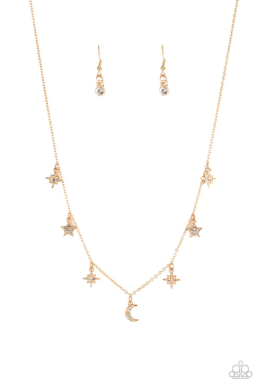 Paparazzi Accessories: Cosmic Runway - Gold Necklace