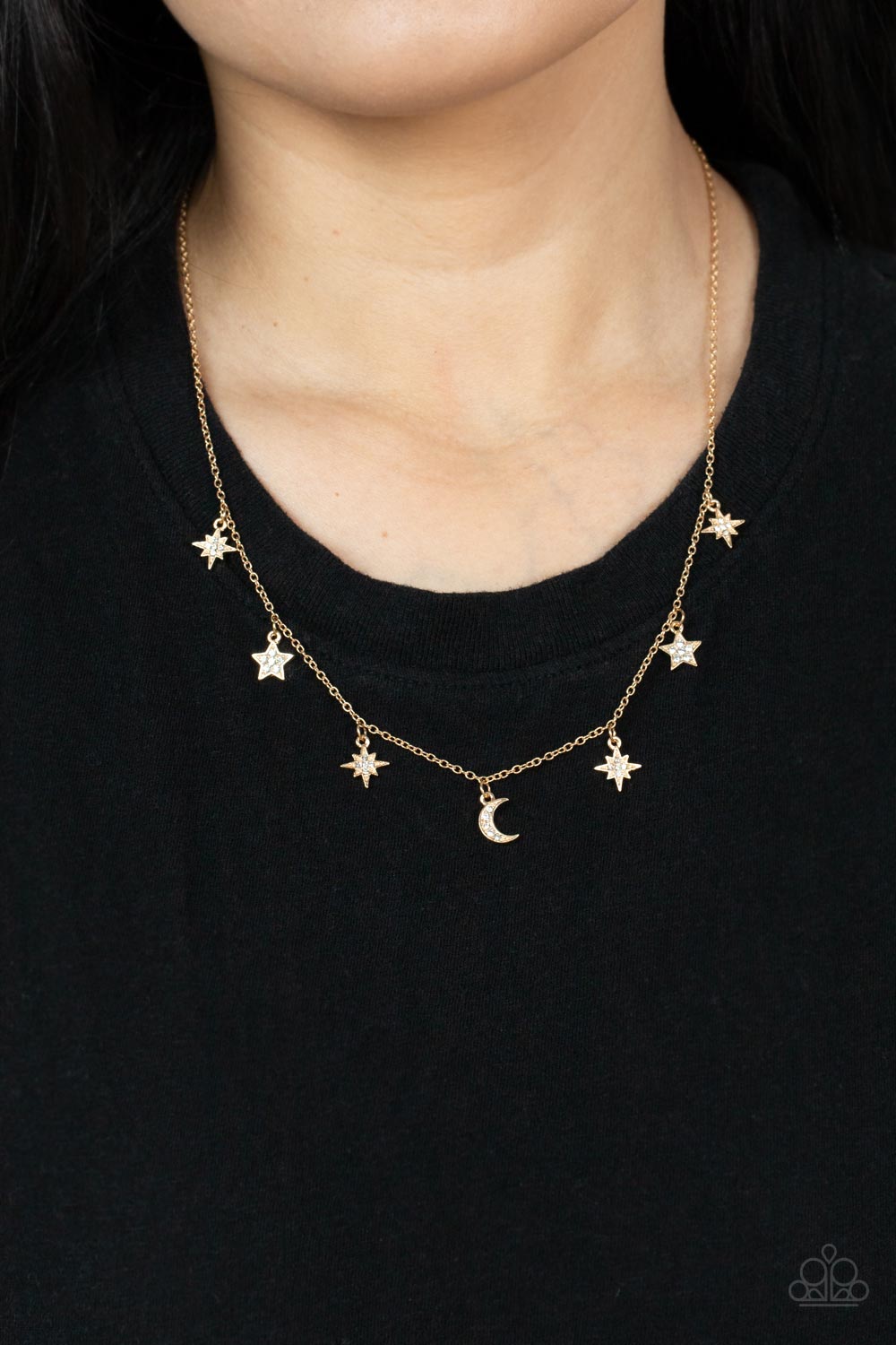 Paparazzi Accessories: Cosmic Runway - Gold Necklace